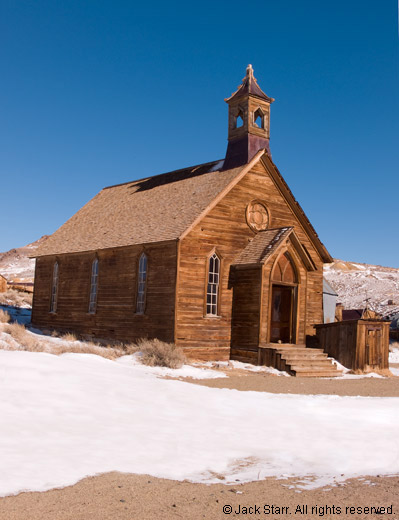 Church in Bodie, California