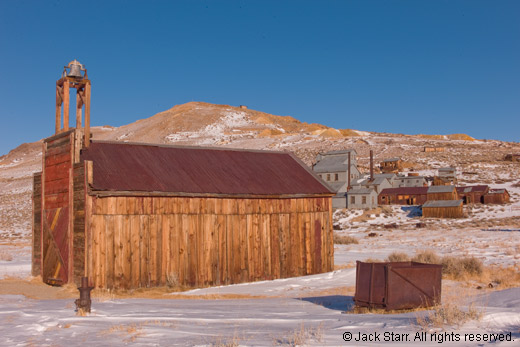 Firehouse in Bodie, California
