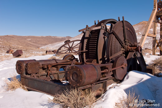 Mining Equipment in Bodie, California