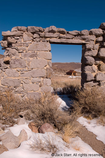 Ruins in Bodie, California