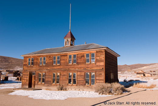 Schoolhouse in Bodie, California
