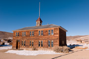 Photo of school in Bodie