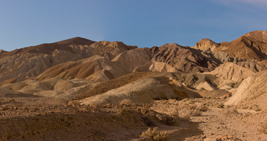 Hills in Death Valley, photo by Jack Starr