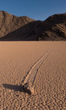 Photo of sliding rock at Racetrack Playa in Death Valley