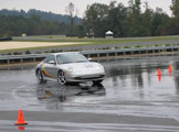 Porsche on Skidpad at Porsche Driving Experience